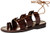 Jerusalem Sandals Women s Deborah Slide Sandal Brown 36 Medium EU 55 5 US