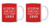 21st Birthday Mugs Keeping America Great Since 1999 2 Pack Gift 21st BDay Coffee Mugs Tea Cups Red