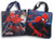 Marvel s SpiderMan  SpiderVerse Themed Tote Bags  Two 13 x 13 Inch Totes