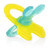 Nuby Chewbies Silicone Teether Blue Yellow
