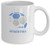 Argentina Soccer Fan Souvenir 11oz White Ceramic Coffee Mug Tea Cup Argentina Soccer Fan Souvenir 11oz White Ceramic Coffee Mug Tea Cup