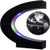 Floating Globe with LED Lights C Shape Magnetic Levitation Floating Globe World Map for Desk Decoration Black