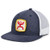HOOEY Zenith Snapback Grey/White w/Red/White Patch Youth