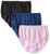 Hanes Women s 3 Pack Nylon Brief Panty Assorted 7