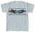 Chevy Chevelle Camaro Nova  Impala Muscle Car TShirt 100 Cotton Preshrunk Grey Medium