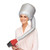 izBuy Bonnet Hooded Dryer Attachment for Deep Conditioning Soft Bonnet Hood Hairdryer Attachment Cap with Headband for for Hair Styling Hair Drying