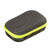 ZIPIT Mesh Pencil Box/Storage Box Black and Yellow