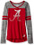 NCAA Alabama Crimson Tide Juniors Outerstuff  Secret Fan  Long Sleeve Football Tee Team Color  Large 1113