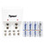 Tipsun Rechargeable AA and AAA Battery Charger with 4 AA NiMH Rechargeable Batteries 2000mAh