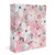 russellhazel Soft Touch Mini 3 Ring Binder Floral 8 x 9