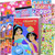 Disney Coloring Book and Stickers Gift Set  Bundle Includes Gigantic 192 pg Disney Coloring Book Disney Stickers and 2Sided Door Hanger in Specialty Gift Bag Aladdin