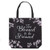 Too Blessed to Be Stressed Tote Bag with Floral Design