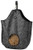 Tough 1 Nylon Hay Tote Bag in Prints Tooled Leather Black