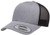 Yupoong YP Classics Retro Trucker Cap Heather/Black OSFA