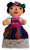 Juana Bartolo Typical Handmade Mexican Doll Maria, Assorted Colors, with Earrings, Assorted Colors