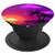 Tropical Palm Trees Beach Sunset Ocean Coast Gift PopSockets Grip and Stand for Phones and Tablets