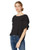 Jack by BB Dakota Junior s Turn It Up Rayon Crepe Top Black Medium