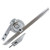Universal Bevel Protractor?Pevor 0360° Universal Stainless Steel Vernier Bevel Protractor Bevel Protractor Angle Finder Angular Dial Ruler Precision Angle Measuring Finder Ruler Tool