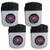 NHL Siskiyou Sports Fan Shop Montreal Canadiens Chip Clip Magnet 4 pack Team Color