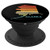 Vintage Outline Alaska Retro Sunset Gift PopSockets Grip and Stand for Phones and Tablets