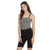 Volcom Junior s Seeriously Crop Top Tank Black Combo XXLarge