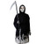 Lulu Home Halloween Kids Costume Glow in The Dark Grim Reaper Halloween Scary Kids Costume Boys Phantom Kids Costume