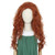 Cosela Princess Wig for Kids  Child Auburn Curly Fluffy Costume Halloween Wig Girl s Party Wig