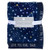 Wendy Bellissimo Super Soft Plush Baby Blanket  Stars Baby Blanket in Navy  Grey 30x40 Wendy Bellissimo Super Soft Plush Baby Blanket  Stars Baby Blanket in Navy  Grey 30x40