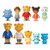 Daniel Tiger's Neighborhood Friends and Family Figure Set (10 Pack) (Amazon Exclusive)