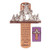 He is Risen Indeed Alleluia 10 x 6 Inch Resin Stone Wall Cross