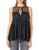Volcom Junior s Sea Y around Sleeveless Blouse Top Black M