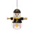 Hallmark MLB Pittsburgh Pirates Baseball Snowman Ornament