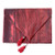Silk Decorative Table Runner & Bed Runner 80 inch Pleated Design Maroon Color