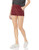 Roxy Junior s People Around Corduroy Shorts Oxblood red L