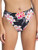 Roxy womens Printed Beach Classics High Leg Waisted Bikini Bottoms Anthracite Zilla Sample Small US
