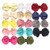 Yazon 4 inch Baby Girls Fabric Bows Hair Clips Toddler Kids Hair Bows Alligator Clips Hair Accessories 14pcs Yazon 4 inch Baby Girls Fabric Bows Hair Clips Toddler Kids Hair Bows Alligator Clips Hair Accessories 14pcs