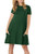 YMING Women s Plus Size Casual Dress Short Sleeve Pocketed Dress Flowy Simple Dress Green XL YMING Women s Plus Size Casual Dress Short Sleeve Pocketed Dress Flowy Simple Dress Green XL