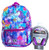 Unicorn Emoji Galaxy All Over Print Backpack with Head Phones