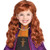 Party City Frozen 2 Anna Wig Halloween Costume Accessory for Women and Girls One Size