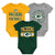 Outerstuff NFL Newborn Infants First and Ten 3 Piece Creeper Bodysuit Set 3/6 Months Green Bay Packers Outerstuff NFL Newborn Infants First and Ten 3 Piece Creeper Bodysuit Set 3/6 Months Green Bay Packers