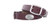 ZEPPRO Brown Leather Concho Pet Collar Virginia Cavaliers XLarge