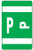 Smead AlphaZ ACCS Color Coded Alphabetic Labels  Letter P  Dark Green  100 Labels per Pack  67186