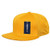 DECKY 1128 GLD Mesh Jersey Flat Bill Snapbacks  Gold