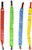 Amscan Rocket Latex Balloons   Assorted Colors  Multi