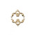 Dollhouse Miniature Gold Plated Brass Bell Pull by Houseworks