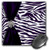 3dRose LLC 8 x 8 x 0 25 Inches Mouse Pad  Purple and White Zebra Patterned  mp 40369 1
