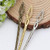 HUOFU Hair Sticks Antique Bronze Hair Pin  Women Hair Chopsticks Hair Pins Retro Hair Decorative  Vintage Hairpins Hair Forks for Hair DIY Accessory 5