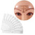 Eyebrow Ruler  10 Pcs Disposable Permanent Eyebrow Measure Ruler Sticker Tattoo Shaper Stencil Makeup Tool