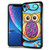 for iPhone Xs MAX  Durable Protective Soft Back Case Phone Cover  HOT12048 Owl Paint
