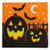 Paper Disposable Party Napkins  Dinner Size  Pumpkin Patch Sillouette  64 Count